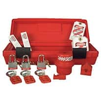Accuform KST234 General-Purpose Lockout/Tagout Kit Accuform KST234 General-Purpose Lockout/Tagout Kit