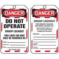 Accuform MDT169PTP Tag, Danger Do Not Energize, Job, 5 7/8" X 3 3/8", Rv-plastic, 25/pk Accuform MDT169PTP Tag, Danger Do Not Energize, Job, 5 7/8" X 3 3/8", Rv-plastic, 25/pk