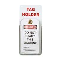 Accuform TAC800 One Pocket Tag Holder; Plastic Accuform TAC800 One Pocket Tag Holder; Plastic