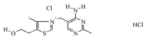 Acros Organics Thiamine hydrochloride, 98.5-101.5%; 10 g Acros Organics Thiamine hydrochloride, 98.5-101.5%; 10 g
