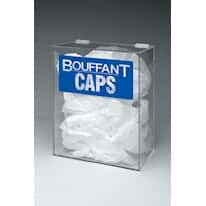 Brady PD524E Bouffant Dispenser, Clear Acyrlic, Wall-Mount or Benchtop Brady PD524E Bouffant Dispenser, Clear Acyrlic, Wall-Mount or Benchtop