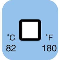 Cole-Parmer Irreversible 1 Point Temperature Label, 65°C/149°F; 50/Pk Cole-Parmer Irreversible 1 Point Temperature Label, 65°C/149°F; 50/Pk