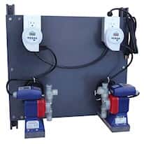 Cole-Parmer Chemical Dual-Feed System, 4.3 GPH, 50 psi, 115V Cole-Parmer Chemical Dual-Feed System, 4.3 GPH, 50 psi, 115V