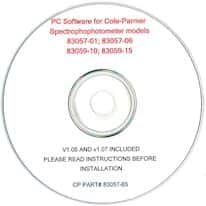 Cole-Parmer Series Spectrophotometer Software Cole-Parmer Series Spectrophotometer Software
