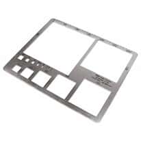 Cole-Parmer Soil Sampling Gravelometer; Meets USGS Standards Cole-Parmer Soil Sampling Gravelometer; Meets USGS Standards