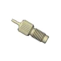 Dibafit™ Adapter, 1/4"-28 UNF(M) flat bottom to 1.0 mm ID, PEEK™; 5/pk Dibafit™ Adapter, 1/4"-28 UNF(M) flat bottom to 1.0 mm ID, PEEK™; 5/pk