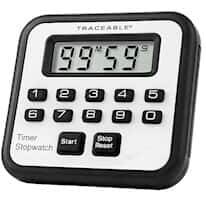 Digi-Sense Traceable® Alarm Timer/Stopwatch with Calibration Digi-Sense Traceable® Alarm Timer/Stopwatch with Calibration