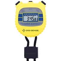 Digi-Sense Traceable® Waterproof/Shock-Resistant Stopwatch with Calibration; Yellow Digi-Sense Traceable® Waterproof/Shock-Resistant Stopwatch with Calibration; Yellow