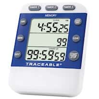 Digi-Sense Traceable® Triple-Display Three-Channel Digital Timer with Calibration Digi-Sense Traceable® Triple-Display Three-Channel Digital Timer with Calibration