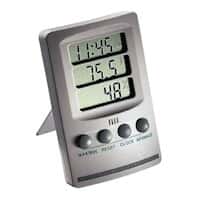 Extech Thermohygrometer Clock, 10 to 99% RH, 14 to 140°F Extech Thermohygrometer Clock, 10 to 99% RH, 14 to 140°F