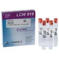 Hach TNT919 TNTplus® Spectrophotometer Chemistry, Sample Blank Vials; 5/PK Hach TNT919 TNTplus® Spectrophotometer Chemistry, Sample Blank Vials; 5/PK