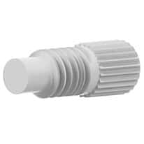 Idex Port Plug, Micro Headless, PEEK, Green, 6-40 Flat-Bottom Idex Port Plug, Micro Headless, PEEK, Green, 6-40 Flat-Bottom