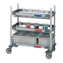 Metro Carts GWOLYKIT Two-Tote Glassware Transport Kit for 3 or 5-Shelf Glassware Carts Metro Carts GWOLYKIT Two-Tote Glassware Transport Kit for 3 or 5-Shelf Glassware Carts