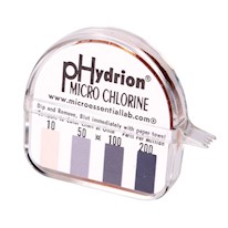 pHydrion CM-240 Hydrion chlorine test paper, 15-ft roll, box of 10 pHydrion CM-240 Hydrion chlorine test paper, 15-ft roll, box of 10