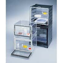 Secador 42053-0000 Stackable desiccator; Polystyrene; exterior dimensions, 8 1/4"W x 5"H x 7"D Secador 42053-0000 Stackable desiccator; Polystyrene; exterior dimensions, 8 1/4"W x 5"H x 7"D