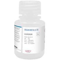 Spex ORG-SC8-2Z Scandium Organometallic Standard, 1,000 µg/mL in Base Oil 75; 50g Spex ORG-SC8-2Z Scandium Organometallic Standard, 1,000 µg/mL in Base Oil 75; 50g