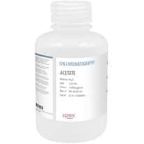 Spex AS-ACE9-2X Acetate Single-Element Anion Standard, 1,000 µg/mL; 500 mL Spex AS-ACE9-2X Acetate Single-Element Anion Standard, 1,000 µg/mL; 500 mL
