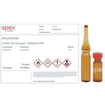 Spex S-177 Acrylamide, 1,000 µg/mL in Methanol-P&T; 1 mL Spex S-177 Acrylamide, 1,000 µg/mL in Methanol-P&T; 1 mL