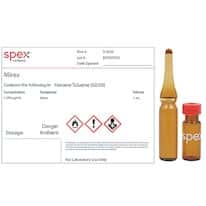 Spex S-2635 Mirex, 1,000 µg/mL in Hexane:Toluene (50:50); 1 mL Spex S-2635 Mirex, 1,000 µg/mL in Hexane:Toluene (50:50); 1 mL