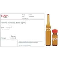 Spex 8260-I Internal Standard for US EPA Method 8260, 2,000 µg/mL; 1 mL Spex 8260-I Internal Standard for US EPA Method 8260, 2,000 µg/mL; 1 mL