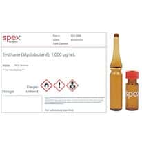 Spex LCS-3306 Systhane (Myclobutanil) LC/MS Standard in HPLC Acetone; 1 mL Spex LCS-3306 Systhane (Myclobutanil) LC/MS Standard in HPLC Acetone; 1 mL