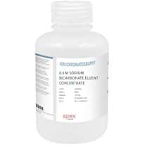 Spex IC-ELCON2-100 Sodium Bicarbonate (NaHCO3) Eluent Concentrate, 0.5 <i>M</i> in H2O; 125 mL Spex IC-ELCON2-100 Sodium Bicarbonate (NaHCO3) Eluent Concentrate, 0.5 <i>M</i> in H2O; 125 mL