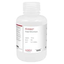 Spex 020 Total Chromium QC Sample, 1,000 µg/mL in H2O with HNO3; 125 mL Spex 020 Total Chromium QC Sample, 1,000 µg/mL in H2O with HNO3; 125 mL