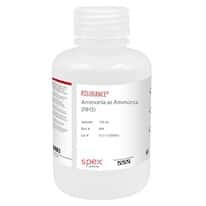Spex 044 Ammonia as Ammonia (NH3) QC Sample, 1,000 µg/mL in H2O; 125 mL Spex 044 Ammonia as Ammonia (NH3) QC Sample, 1,000 µg/mL in H2O; 125 mL