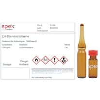 Spex S-1160-PK 2,4-Diaminotoluene Organic Standard, 1,000 µg/mL in Methanol; 1 mL; 4/pk Spex S-1160-PK 2,4-Diaminotoluene Organic Standard, 1,000 µg/mL in Methanol; 1 mL; 4/pk