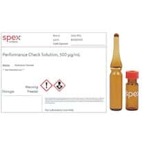 Spex 5252-PCS-PK Performance Check Solution for US EPA Method 525, 500 µg/mL; 1 mL; 4/pk Spex 5252-PCS-PK Performance Check Solution for US EPA Method 525, 500 µg/mL; 1 mL; 4/pk