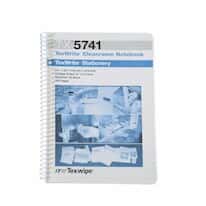 Texwipe TX5740 Cleanroom notebook; 8.5" x 11", 10/box Texwipe TX5740 Cleanroom notebook; 8.5" x 11", 10/box