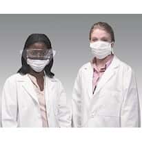 Total Source APP0340-EESW Shieled Safety Face Mask, White Woven Polypropylene; 25/Pk Total Source APP0340-EESW Shieled Safety Face Mask, White Woven Polypropylene; 25/Pk