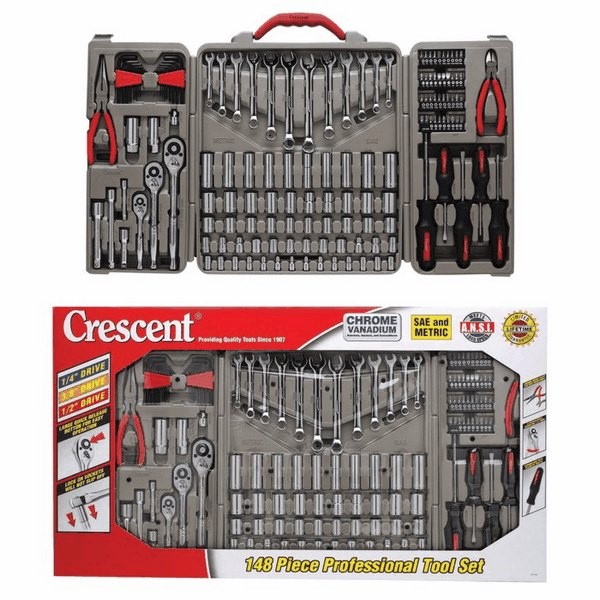 材料运输和储存 工具 工具箱 crescent ctk148mp 148 piece