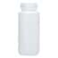 Cole-Parmer Economy Wide-Mouth Plastic Bottle, HDPE, 500mL (16oz); 12/PK Cole-Parmer Economy Wide-Mouth Plastic Bottle, HDPE, 500mL (16oz); 12/PK