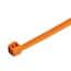 Cole-Parmer 18 Pound Nylon Cable Zip Ties, 4" L, Orange; 1000/PK Cole-Parmer 18 Pound Nylon Cable Zip Ties, 4" L, Orange; 1000/PK
