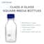 Cole-Parmer Glass Media Bottles, Class A, Square, 500 mL (16.9 oz); 10/PK Cole-Parmer Glass Media Bottles, Class A, Square, 500 mL (16.9 oz); 10/PK