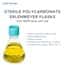 Cole-Parmer Sterile Erlenmeyer Flasks, Polycarbonate, Seal Cap, 125mL (4 oz); 24/Cs Cole-Parmer Sterile Erlenmeyer Flasks, Polycarbonate, Seal Cap, 125mL (4 oz); 24/Cs