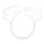 Cole-Parmer Hose Clamps, Acetal Copolymer, 0.57 - 0.65" ID, White 100/Pk Cole-Parmer Hose Clamps, Acetal Copolymer, 0.57 - 0.65" ID, White 100/Pk