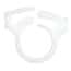 Cole-Parmer Hose Clamps, Acetal Copolymer, 0.24" - 0.26" ID, White 100/Pk Cole-Parmer Hose Clamps, Acetal Copolymer, 0.24" - 0.26" ID, White 100/Pk