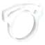 Cole-Parmer Hose Clamps, Acetal Copolymer, 0.88 - 1.0" ID, White 100/Pk Cole-Parmer Hose Clamps, Acetal Copolymer, 0.88 - 1.0" ID, White 100/Pk