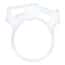 Cole-Parmer Hose Clamps, Acetal Copolymer, 0.88 - 1.0" ID, White 100/Pk Cole-Parmer Hose Clamps, Acetal Copolymer, 0.88 - 1.0" ID, White 100/Pk