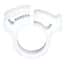 Cole-Parmer Hose Clamps, Acetal Copolymer, 0.35 - 0.40" ID, White 100/Pk Cole-Parmer Hose Clamps, Acetal Copolymer, 0.35 - 0.40" ID, White 100/Pk