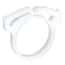 Cole-Parmer Hose Clamps, Acetal Copolymer, 0.92 - 1.05" ID, White 100/Pk Cole-Parmer Hose Clamps, Acetal Copolymer, 0.92 - 1.05" ID, White 100/Pk