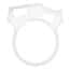 Cole-Parmer Hose Clamps, Acetal Copolymer, 0.92 - 1.05" ID, White 100/Pk Cole-Parmer Hose Clamps, Acetal Copolymer, 0.92 - 1.05" ID, White 100/Pk