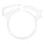 Cole-Parmer Hose Clamps, Acetal Copolymer, 0.92 - 1.05" ID, White 100/Pk Cole-Parmer Hose Clamps, Acetal Copolymer, 0.92 - 1.05" ID, White 100/Pk