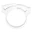 Cole-Parmer Hose Clamps, Acetal Copolymer, 1.0 - 1.12" ID, White 100/Pk Cole-Parmer Hose Clamps, Acetal Copolymer, 1.0 - 1.12" ID, White 100/Pk