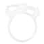 Cole-Parmer Hose Clamps, Acetal Copolymer, 1.11 - 1.27" ID, White 100/Pk Cole-Parmer Hose Clamps, Acetal Copolymer, 1.11 - 1.27" ID, White 100/Pk