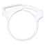Cole-Parmer Hose Clamps, Acetal Copolymer, 1.11 - 1.27" ID, White 100/Pk Cole-Parmer Hose Clamps, Acetal Copolymer, 1.11 - 1.27" ID, White 100/Pk