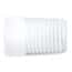 Cole-Parmer Threaded to Plug Fitting, Straight Adapter, PVDF, 3/8" NPT; 10/PK Cole-Parmer Threaded to Plug Fitting, Straight Adapter, PVDF, 3/8" NPT; 10/PK