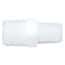 Cole-Parmer Nipple Fitting, Straight Reducer, Nylon, 1/2" x 1/4"; 10/PK Cole-Parmer Nipple Fitting, Straight Reducer, Nylon, 1/2" x 1/4"; 10/PK